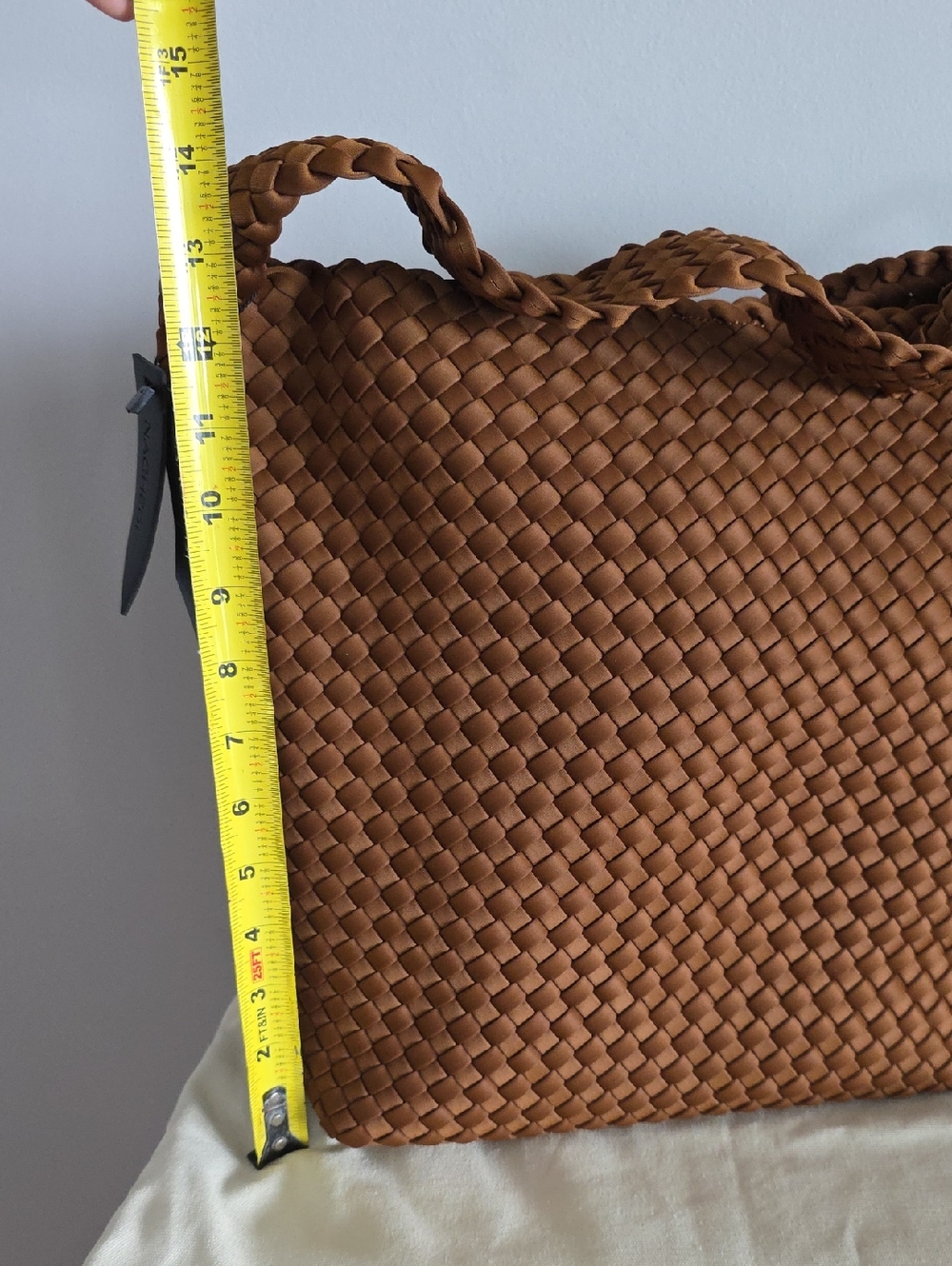 NWT Naghedi Nomad Medium Hobo In Teak - Picture 8 of 14